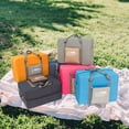 thumbnail image 1 of Bolsa de viaje para mujeres y hombres - Bolsa de gimnasio Weekender de 45L con compartimento húmedo/seco - Tela Oxford resistente al agua - Negro, azul marino, gris, naranja, azul, 1 of 7