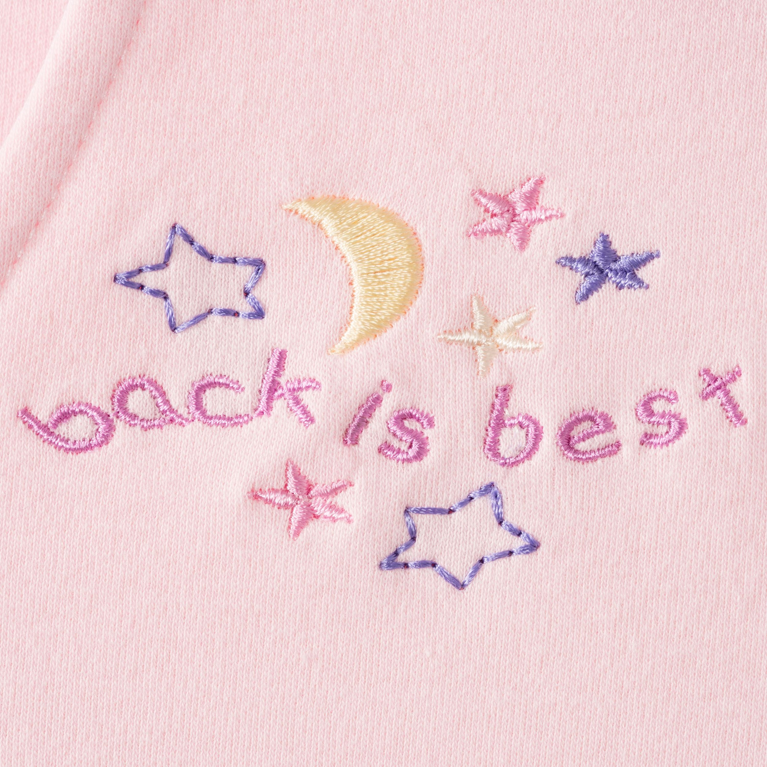 HALO Sleepsack Wearable Blanket, 100 percent cotton, Soft Pink, Infant Girls, Medium, 6-12 Months