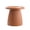 Light Coffee, variant on BOFANG Compact Side Table, 19.7" Light Coffee Fluted Base for Patio & Living Room