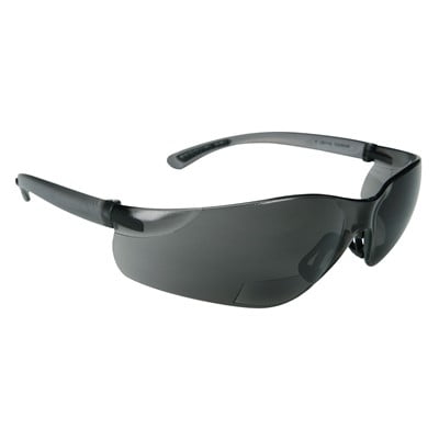 

N-Specs Tridon Readers Gray Anti-Scratch Lens Magnifying Safety Glasses 1.00 Diopter - (16 Pairs)