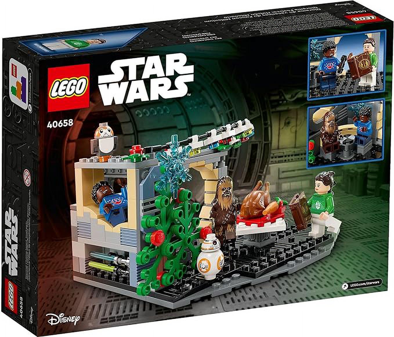 LEGO Star Wars 40658 - Millennium Falcon Diorama Navideño 3