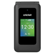 Cricket Wireless Debut Flex, 4GB, 512MB RAM, Graphite Gray - Prepaid Smart Flip Phone