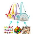 thumbnail image 3 of Beach Mesh Bag For Kids, Dinosaur Shaped Shell Collecting Bag With Adjustable Carrying Straps, 3 of 5