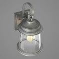 thumbnail image 2 of Progress Lighting Conover 1-Light Medium Wall Lantern in Antique Pewter with Seeded Glass Shade, 2 of 6