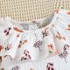 thumbnail image 4 of Body De Bebé Canastilla Onesies Para Niños Pequeños Niñas Niños Mameluco Floral De Manga Larga Mono Mameluco Infantil Blanco Odeerbi LM103-6179, 4 of 9