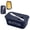 Blue, variant on Butter Dish with Lid & Stainless Steel Spreader, Butter Keeper for Fridge & Table, Kitchen Storage Container for Butter Sticks, White