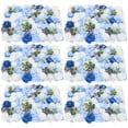 thumbnail image 5 of 6Pcs Artificial Flower Wall Panel Floral Panel Background Wedding Birthday Decor, 5 of 18