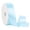 Light Blue, variant on Feledorashia Satin Ribbon, Polyester Ribbon, 4cm Wide Candy Color Satin Ribbon for Gift Wrapping and Cake Decoration, Durable and Easy to Cut Textile Ribbon for Crafting and Floral Arrangements
