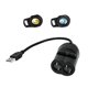 thumbnail image 2 of Proyector de luz Lámpara de proyección de pared USB 6 modos Ajustable LED Luz de noche decorativa Proyector de estrellas para fondo Sala de estar Yuyangstore Luz de proyección, 2 of 8