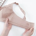 thumbnail image 4 of Ohufall Wireless Bras for Women No Underwire Comfort Lace Bras Full Coverage Everyday Bra New Upgrade, 36C/D-46C/D, 4 of 5