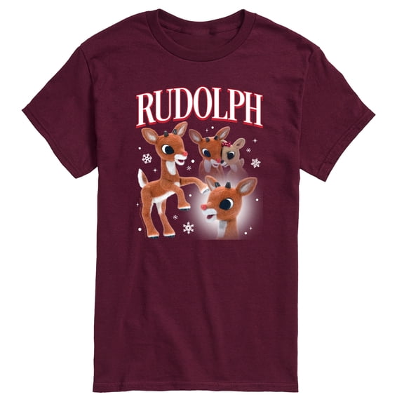 Rudolph The Red-Nosed Reindeer - Rudolph Bootleg Short Sleeve Graphic T-Shirt