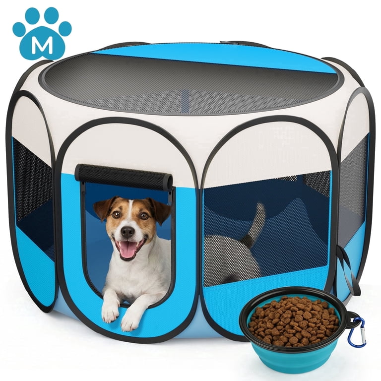 BEBANG Pop Up Cat Playpen With 8 Mesh Panels photo 1