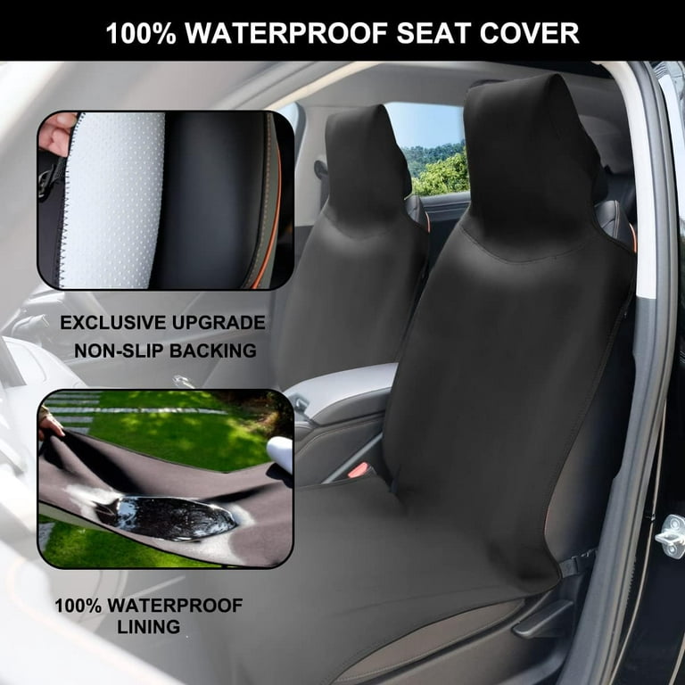 Gorla Gear Gray Premium Universal Fit Waterproof Stain Resistant Car S