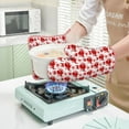 thumbnail image 7 of Honeii Octopus patten Oven Mitts and Pot Holders Sets, Baker Oven Mitts, Mittens for Kitchen Decor, Baking Lover over Gloves Gifts, 7 of 7