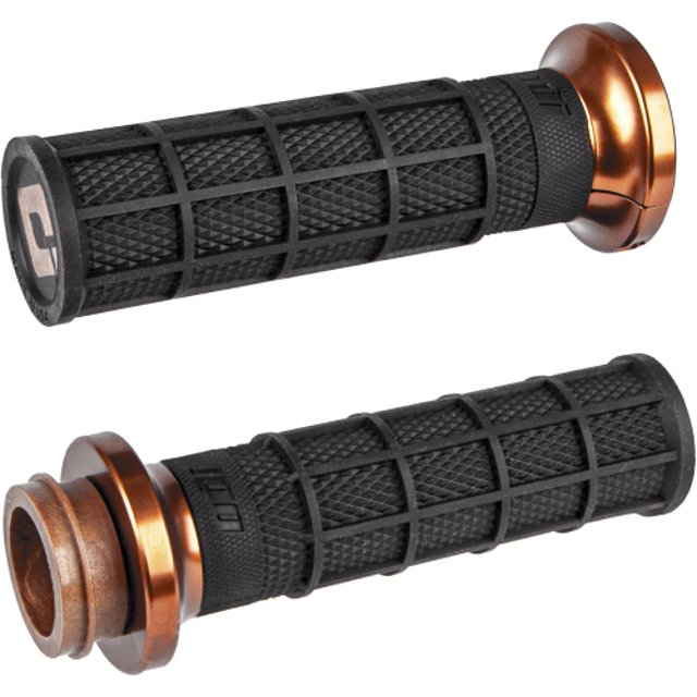 ODI Lock On Grips for Indian Touring, Black/Bronze