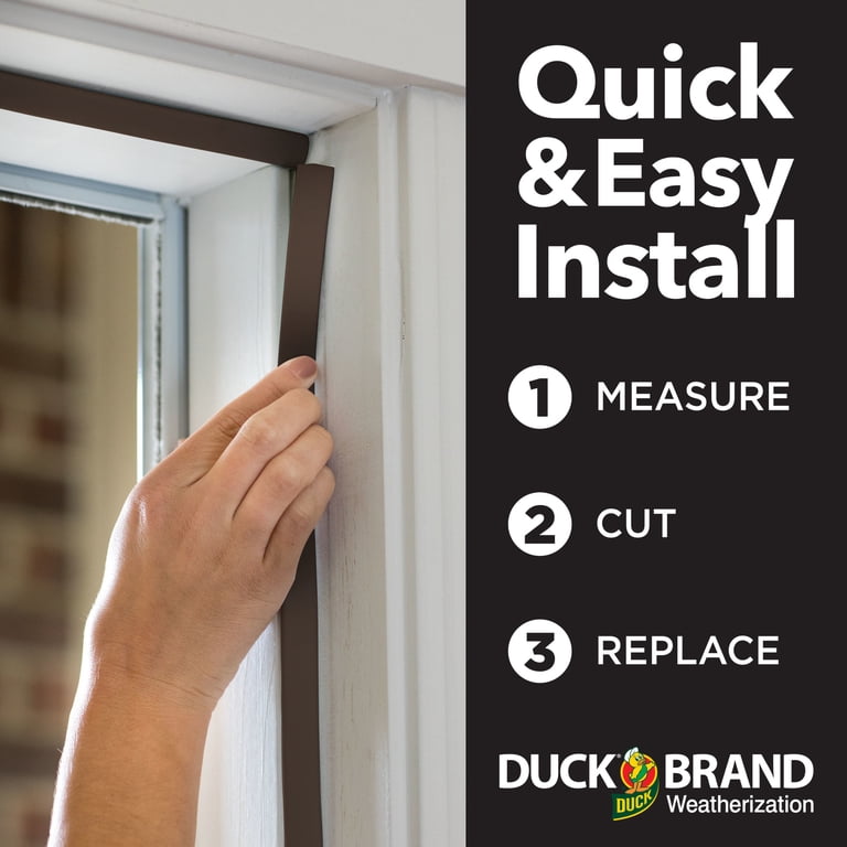 Duck Brand Max Strength Door Seal, Brown, 84 Inches photo 7