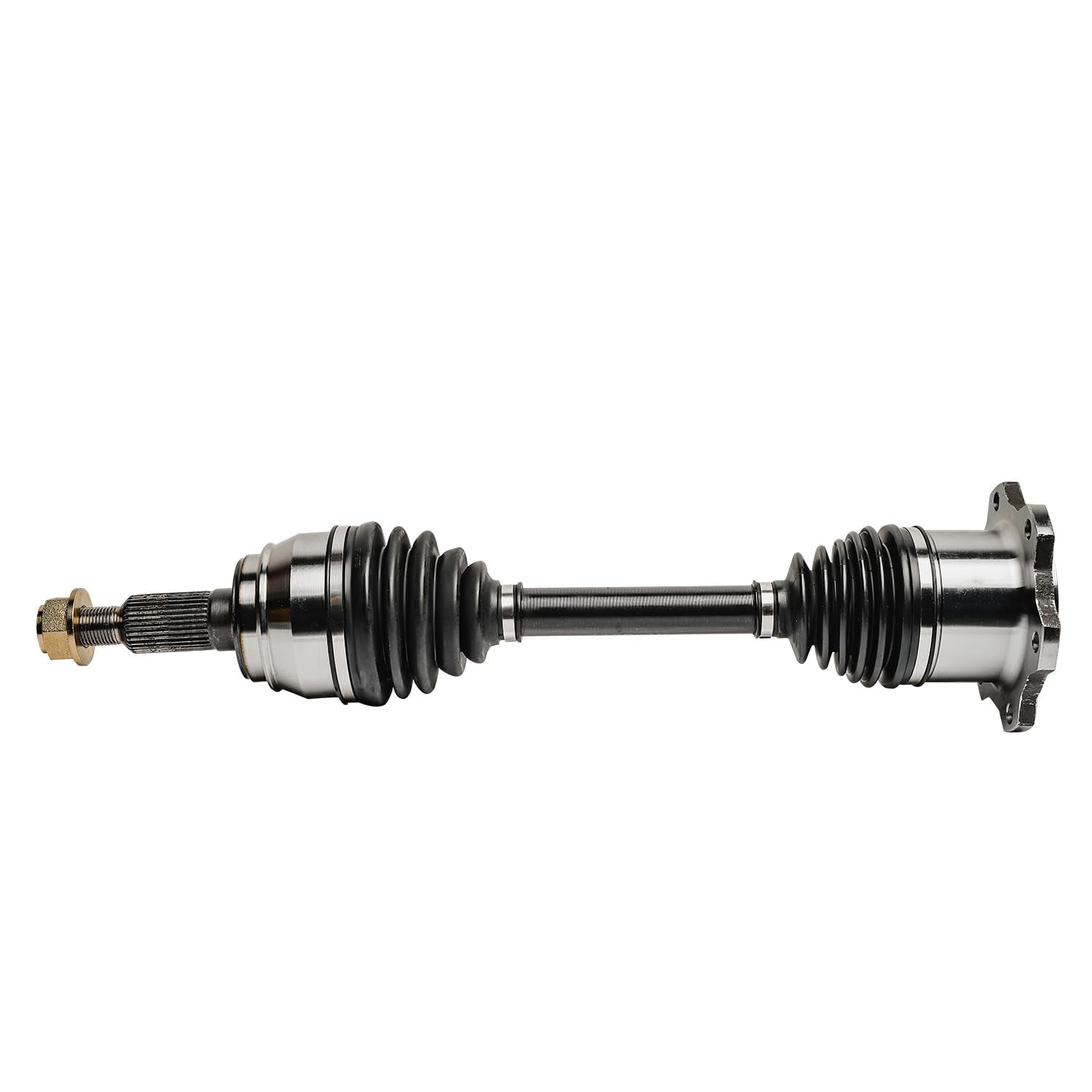 Detroit Axle - Front CV Axles Assembly for 4WD Chevy GMC Avalanche Yukon Silverado Sierra 1500 Cadillac Escalade, 2 CV Axle Shafts, 2 Lower Ball Joints, Replacement