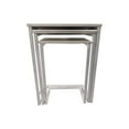 thumbnail image 3 of Carolina Classics Addison Nesting Table Set in Whitewash, 3 of 5