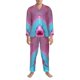 thumbnail image 3 of Balery Pink Shark Pool Fantasy Pijama para Hombre de Dos Piezas con Manga Larga, Conjunto de Dormir y Descanso Suave con Bolsillos-X-Large, 3 of 7
