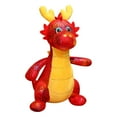 thumbnail image 5 of Chinese Zodiac Dragon Plush Doll - Year of 2024 Mascot Doll Ornament, 5 of 8