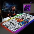 thumbnail image 1 of Alfombrilla de ratón luminiscente para mesa de juegos, alfombrilla de ratón Rgb para escritorio, teclado de Pc, alfombra completa para oficina Xxl, alfombrilla de ratón grande de una pieza para empres LIUWENJING unisex, 1 of 2