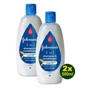 Johnson's Baby Special Edition 2-in-1 Shampoo and Conditioner 500 ml (Pack of 2)