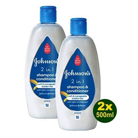 Johnson's Baby Special Edition 2-in-1 Shampoo and Conditioner 500 ml (Pack of 2)