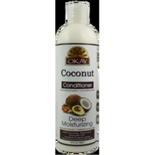 Okay Coconut Oil Deep Moisturizing Conditioner, 12 Oz