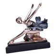 thumbnail image 2 of Figura de bailarina de ballet Colección de estatuas de bailarina de ballet Resina Recuerdo Artesanía Arte B, 2 of 9