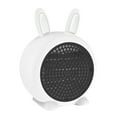 thumbnail image 1 of Amdohai Mini Rabbit Design Small Portable 800W Electric Space Heater Tip-Over Switch and Overheat Protection, 1 of 8