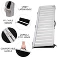 thumbnail image 4 of Mefeir 4' Wheelchair Ramp Threshold Portable Ramps 4ft for Home Steps Doorway Stairs Aluminum Handicap Metal House Mobile Porch Temporary Multifold Disable No-Slip Scooter Ramps, 4 of 4