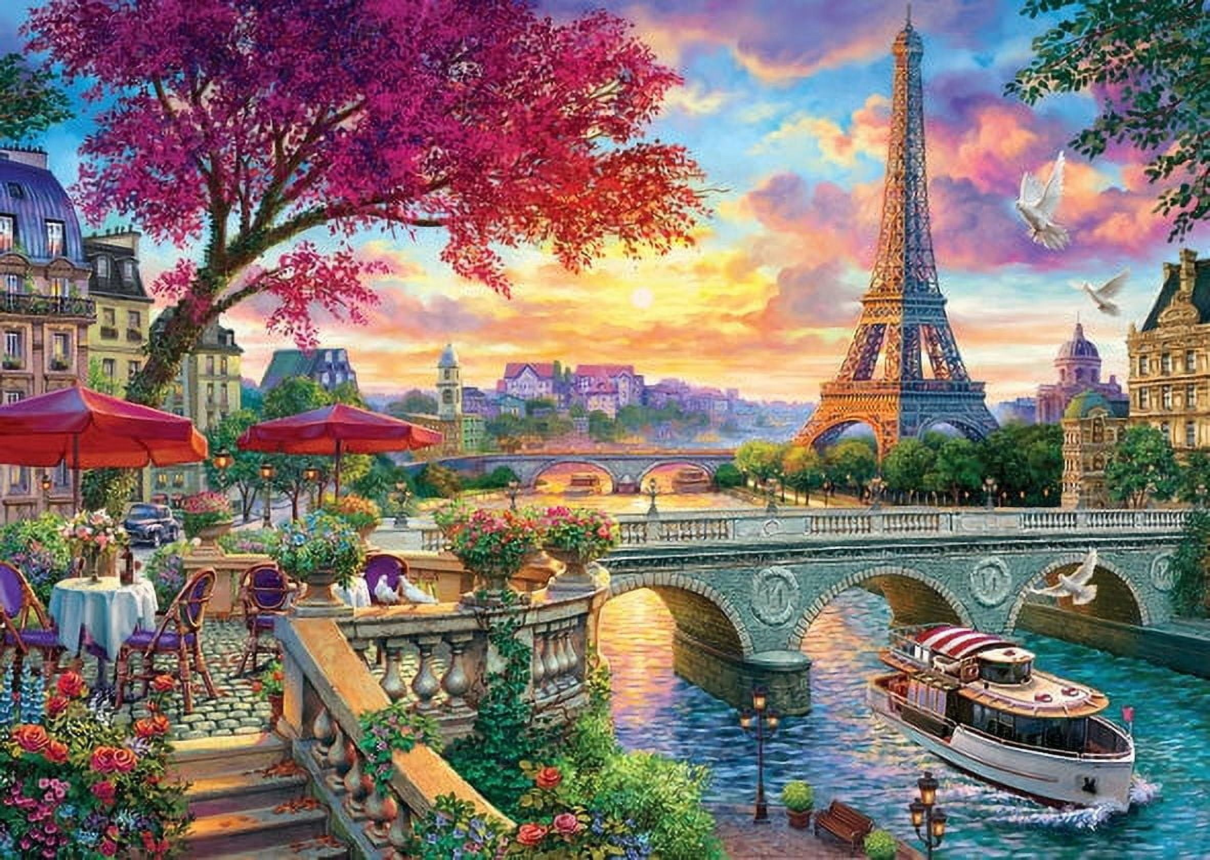 Anatolian Puzzle - Blooming Paris, 3000 Piece Jigsaw Puzzle #4919, Multicolor