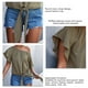 thumbnail image 4 of Camisetas De Mujer,Blusa De Mujer De Moda Blusa Redonda De Mujer Blusa Casual Rendimiento Sólido, 4 of 5