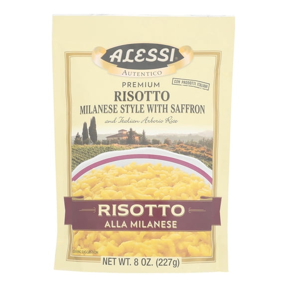 ALESSI - Risotto Alla Milanese - 8 Oz, Case of 6