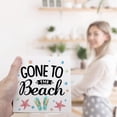 thumbnail image 6 of Zomyto 7x7 In Gone to The Beach Wooden Box Sign,Funny Summer Decor,Beach Themed Wooden Signs,Summer Desk Decor, 6 of 6