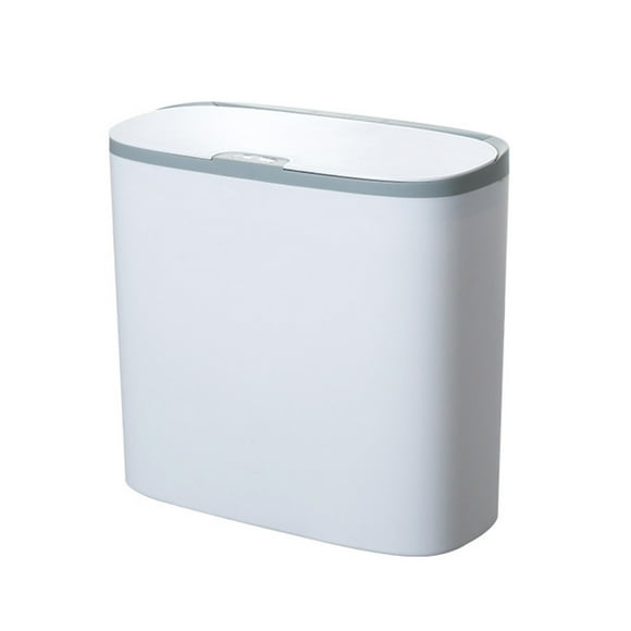 Kitchen Trash Can Touchless Sensor Trash Can 13 Liter/3.4 Gallon Small Capacity Trash Can with Lid Sensor Kitchen Bin Recycling for Kitchen/Living Room/Office Small Trash Can