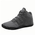 thumbnail image 2 of Mareep Man Solid Color Drawstring Warm Cotton Boots Fleecing Intensification Snow Boots Beautiful Gift Shoes Clearance, 2 of 8