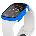 thumbnail image 4 of Case Compatible with Apple Watch Series 6/SE/Series 5/Series 4 42mm with Built in Tempered Glass Screen Protector ,Overall Protective Hard PC Case Ultra-Thin Cover-Blue, 4 of 6