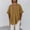 Yellow, variant on Dianli Summer Travel Men's Loose V Neck Short Sleeve Cotton Linen Tunic Shirt with Single Pocket Relaxed Fit Breathable Lapel Top Lightweight Casual Beach
