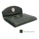 thumbnail image 5 of Cartera Tarjetero Piel Genuina Monedero Broche Imán verde, 5 of 8