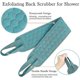 thumbnail image 1 of Exfoliating Back Scrubber, Exfoliating Gloves And Shower Loofah Set (3 Pieces). Comprehensive Deep Cleansing Of The Skin, 1 of 2