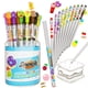 thumbnail image 1 of Cilindro de grafito Smencils - Lápices perfumados HB #2 50 unidades Regalos para niños Favores de fiesta Recompensas en el aula, 1 of 8
