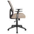 thumbnail image 2 of Salerno Series High Back Green Mesh Office Chair with Arms, 2 of 5