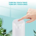 thumbnail image 3 of 400mL Automatic Foam Soap Dispenser, Large-capacity Hands-free Soap Dispenser Rechargeable Soap Dispenser for Room, Kitchen, 3 of 7