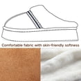 thumbnail image 3 of BERANMEY Slippers for Women Scuff Memory Foam Fuzzy Faux Fur House Slippers Bedroom Non-slip Warm Fluffy Plush Womens Slippers Unisex Slip on Anti-Skid Sole Slides, 3 of 9