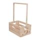 thumbnail image 1 of Caja de madera para baby shower, cesta de regalo, portátil y resistente, para guardar cosas de bebé. Estilo B, 1 of 9