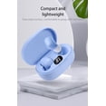 thumbnail image 3 of Acuvar Wireless Bluetooth Earbuds with LCD Charging Case, Noise Cancelling Earphones with mic and touch controls, Light Blue, 3 of 7