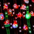 thumbnail image 5 of HAOAN 12pcs LED Silicone Bracelet, Light-up Bracelet,Christmas Decoration Holiday Party Supplies, 5 of 5