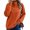 37# Saffron, variant on Sweatshirts for Women Puff Sleeve Relaxed Fit Casual Pullover with Front V Fall Versatile Comfy Tops Dark Gray XL
