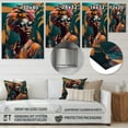 thumbnail image 4 of Designart "Chromatic Beauty African Woman V" African American Woman Metal Art Print, 4 of 5